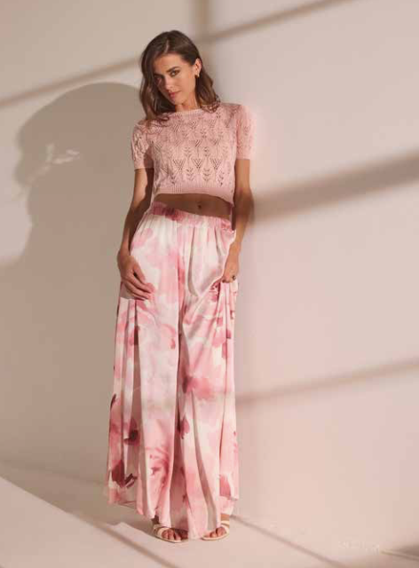 Pantaloni Floreali Akè