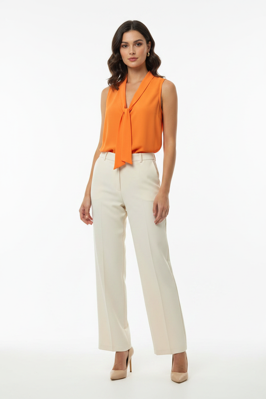 Blusa arancione - frontale